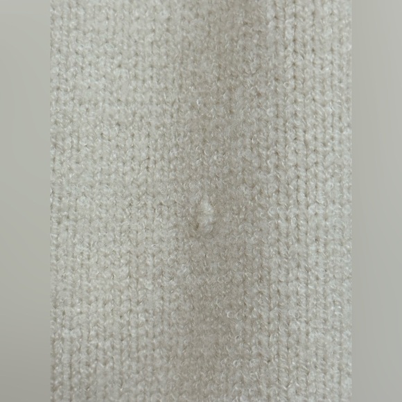 Alfani Women's Faux Fur Cuff Sleeve, Mock Neck Poncho Sweater, Size XL - Picture 10 of 11